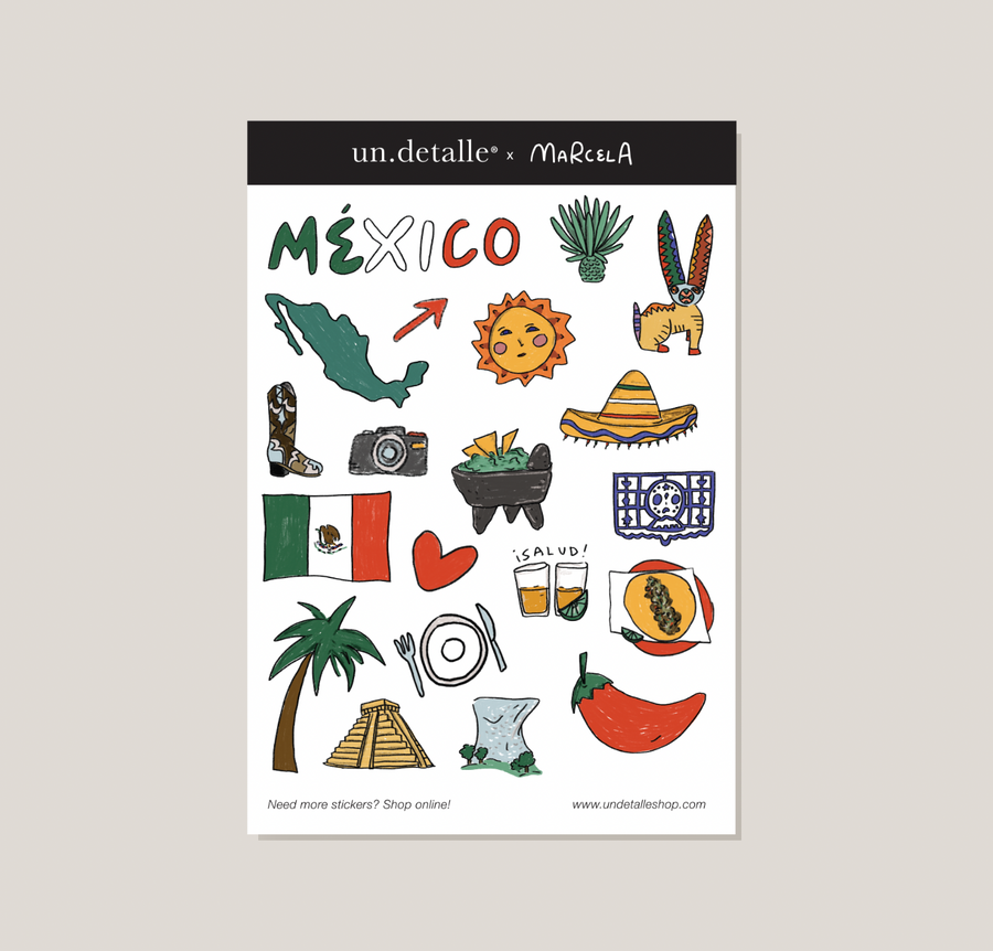 México Stickers - un detalle shop