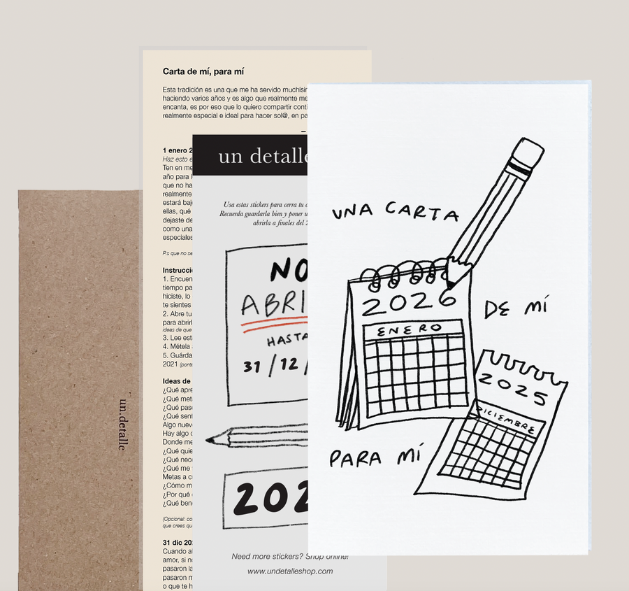 Carta Para Mí 2026 (calendario)