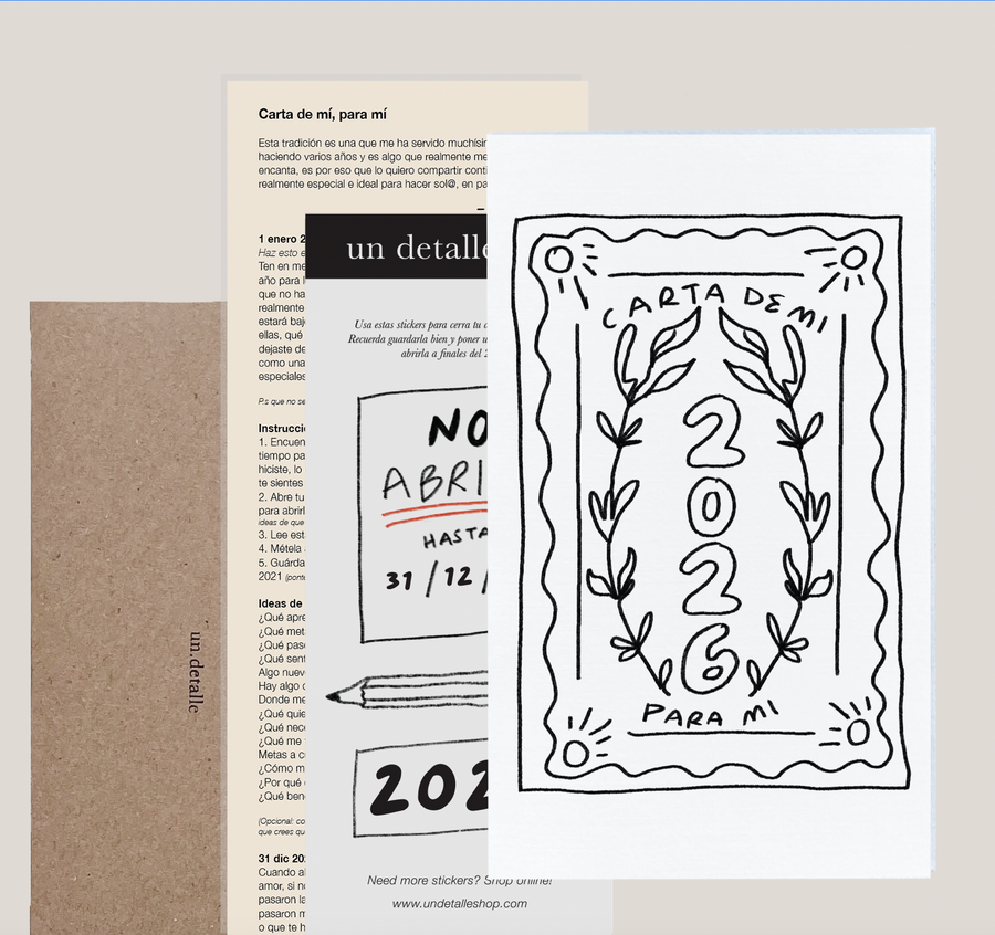 Carta Para Mí 2026 (tarjeta)