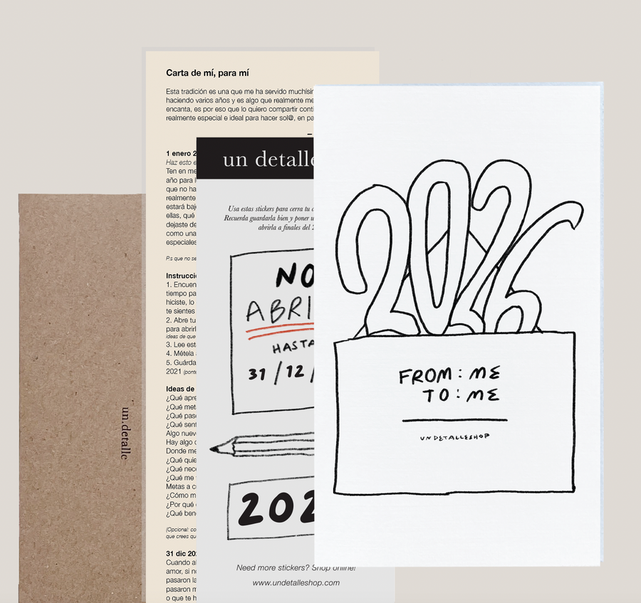 Carta Para Mí 2026 (sobre)