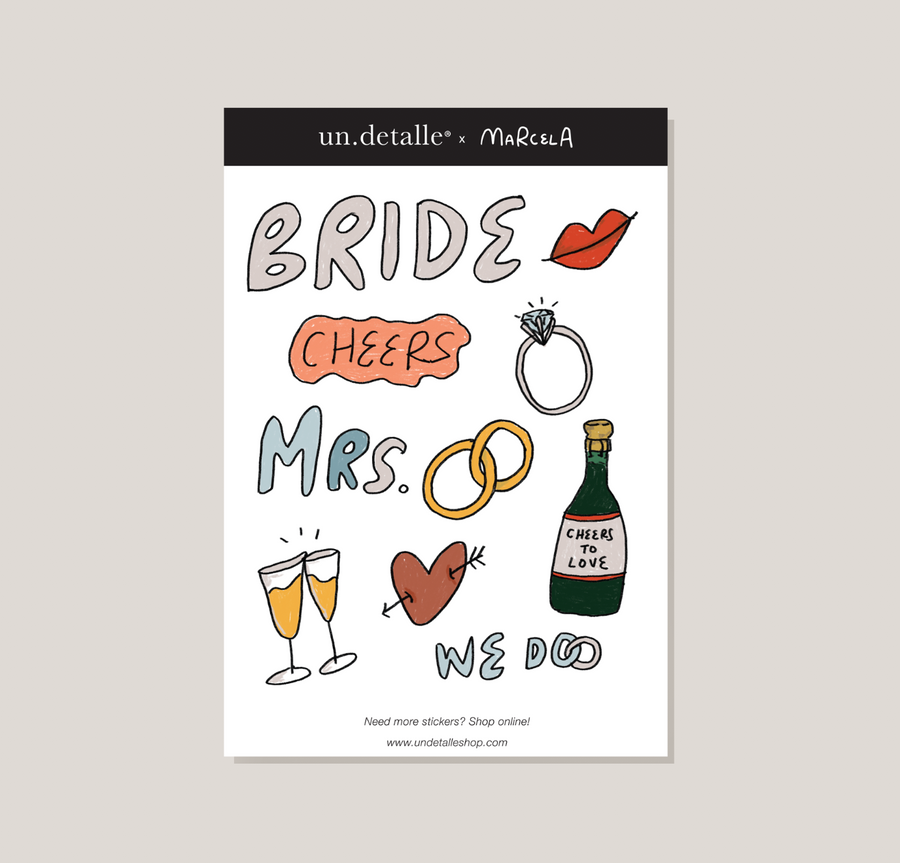 BRIDE Stickers - un detalle shop